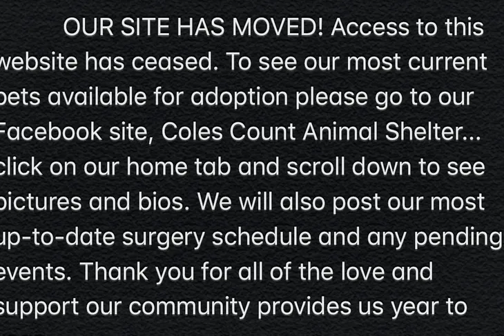 Coles County Animal Shelter